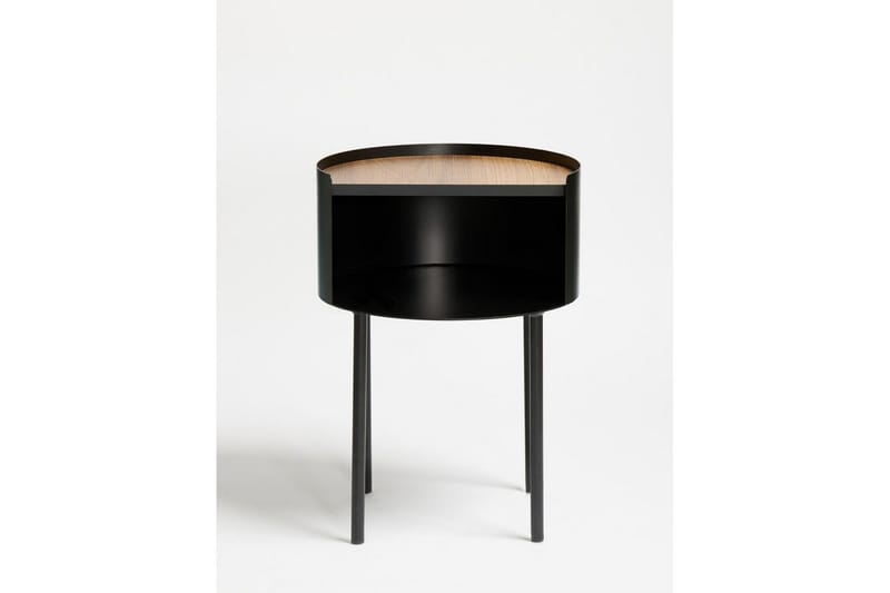 Veyric Sidebord 40 cm - Sort - Møbler - Bord - Avlastningsbord & sidobord - Lampebord & sidebord