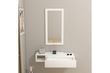 Vien Sidebord 82 cm - Hvit - Møbler - Bord - Avlastningsbord & sidobord - Lampebord & sidebord