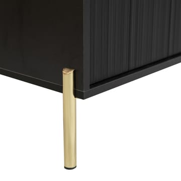 Virmani Nattbord 47 cm - Svart - Møbler - Bord - Avlastningsbord & sidobord - Sengebord & nattbord