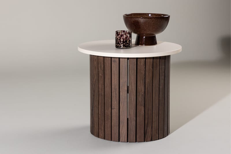 Visingsö Sidebord 52 cm - Beige - Møbler - Bord - Avlastningsbord & sidobord - Brettbord og småbord