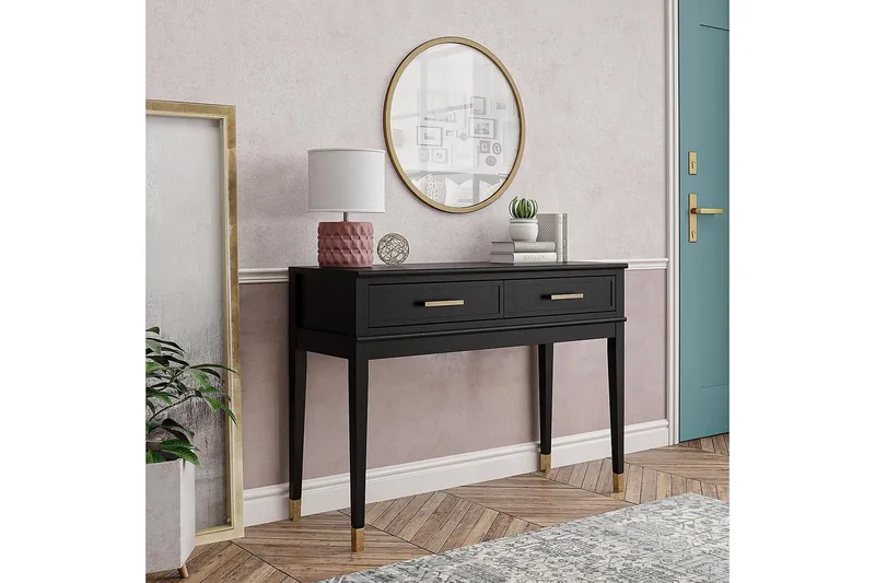 Westerleigh Avlastningsbord 105 cm Svart - CosmoLiving - Møbler - Bord - Avlastningsbord & sidobord - Konsollbord & gangbord