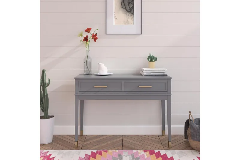 WesterleigH Konsollbord 105 cm Grå - CosmoLiving - Møbler - Bord - Avlastningsbord & sidobord - Konsollbord & gangbord