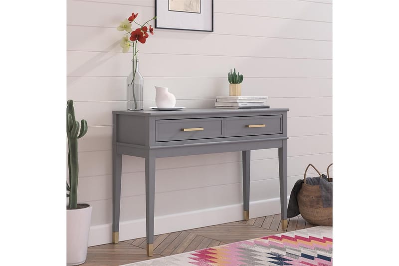 WesterleigH Konsollbord 105 cm Grå - CosmoLiving - Møbler - Bord - Avlastningsbord & sidobord - Konsollbord & gangbord