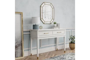 Westerleigh Konsollbord 105 cm Hvit - CosmoLiving - Møbler - Bord - Avlastningsbord & sidobord - Konsollbord & gangbord