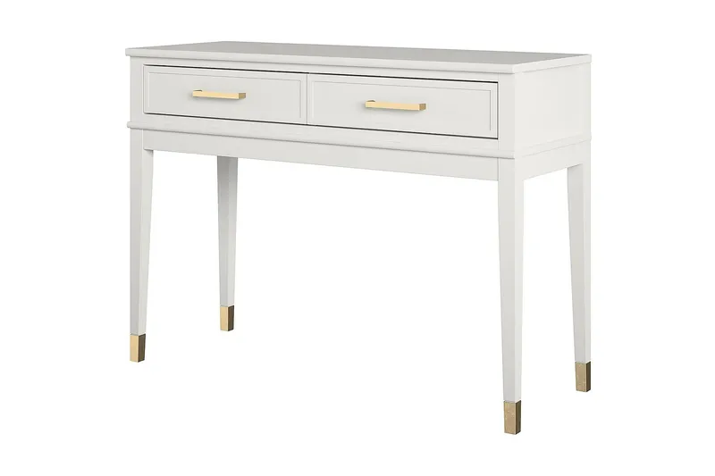 Westerleigh Konsollbord 105 cm Hvit - CosmoLiving - Møbler - Bord - Avlastningsbord & sidobord - Konsollbord & gangbord