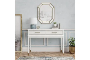 Westerleigh Konsollbord 105 cm Hvit - CosmoLiving - Møbler - Bord - Avlastningsbord & sidobord - Konsollbord & gangbord