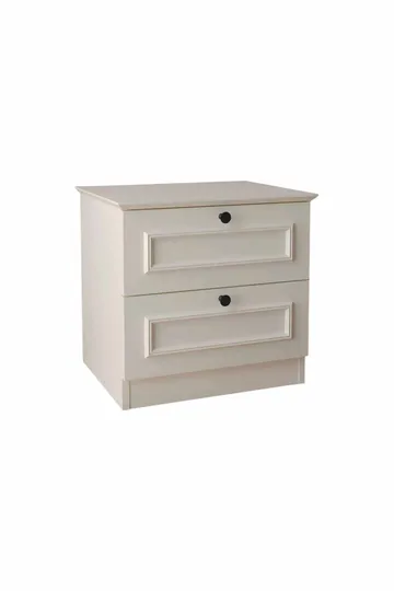 Wonthaggi nattbord 52 cm - Hvit - Møbler - Bord - Avlastningsbord & sidobord - Sengebord & nattbord