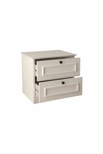 Wonthaggi nattbord 52 cm - Hvit - Møbler - Bord - Avlastningsbord & sidobord - Sengebord & nattbord