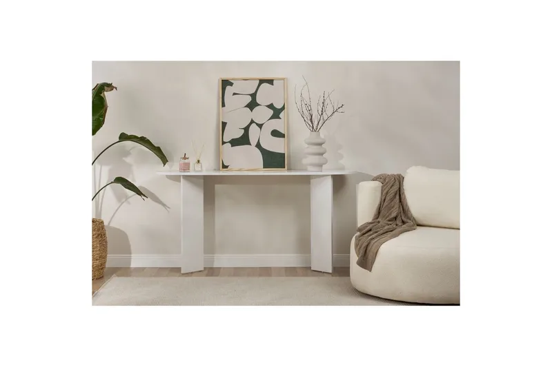 Yeno Konsollbord 150 cm - Hvit - Møbler - Bord - Avlastningsbord & sidobord - Konsollbord & gangbord