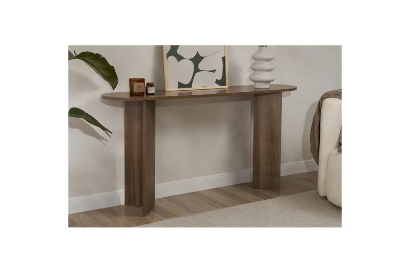 Yeno Konsollbord 150 cm - Sjokoladebrun - Møbler - Bord - Avlastningsbord & sidobord - Konsollbord & gangbord