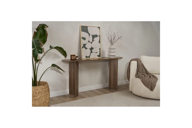 Yeno Konsollbord 150 cm - Sjokoladebrun - Møbler - Bord - Avlastningsbord & sidobord - Konsollbord & gangbord