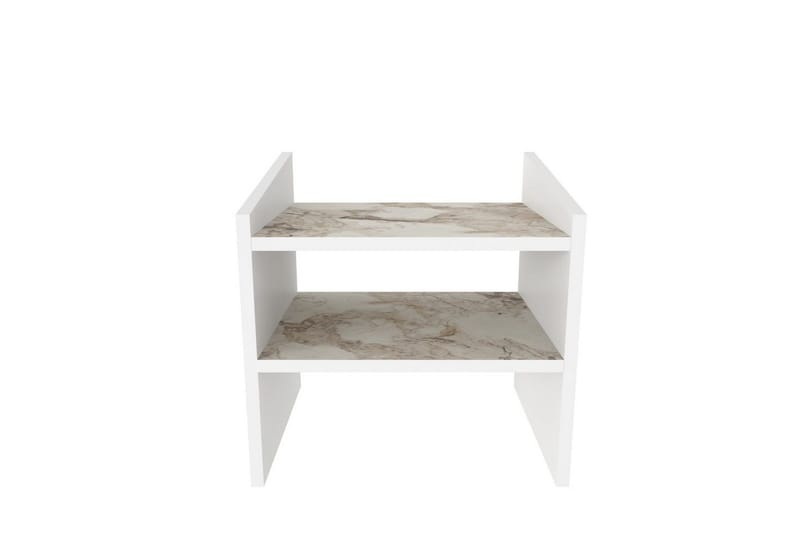 Zalric Nattbord 45 cm, Hvit