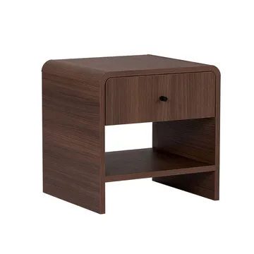 Zavio Nattbord 45x45x40 cm - Milano Walnut - Møbler - Bord - Avlastningsbord & sidobord - Sengebord & nattbord
