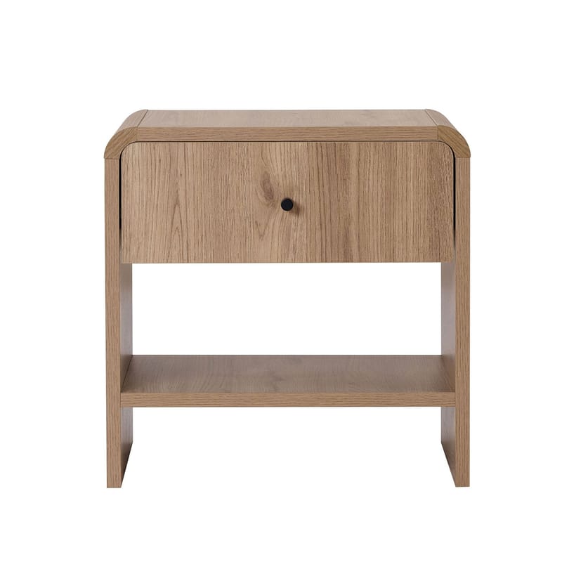 Zavio Nattbord 45x45x40 cm - Sepet Oak - Møbler - Bord - Avlastningsbord & sidobord - Sengebord & nattbord