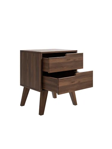 Zelto Nattbord 45 cm Venstre - Warmia valnøtt (valnøtttone) - Møbler - Bord - Avlastningsbord & sidobord - Sengebord & nattbord