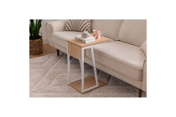 Zeric Sidebord 30 cm - Blå/Hvit - Møbler - Bord - Avlastningsbord & sidobord - Lampebord & sidebord