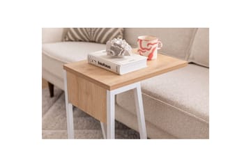 Zeric Sidebord 30 cm - Blå/Hvit - Møbler - Bord - Avlastningsbord & sidobord - Lampebord & sidebord