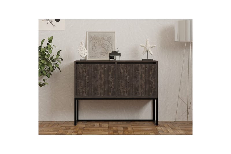 Zermat Konsollbord 90 cm - Brun - Møbler - Bord - Avlastningsbord & sidobord - Konsollbord & gangbord
