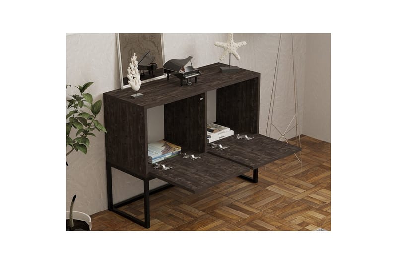 Zermat Konsollbord 90 cm - Brun - Møbler - Bord - Avlastningsbord & sidobord - Konsollbord & gangbord