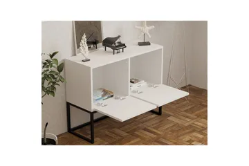 Zermat Konsollbord 90 cm - Hvit - Møbler - Bord - Avlastningsbord & sidobord - Konsollbord & gangbord