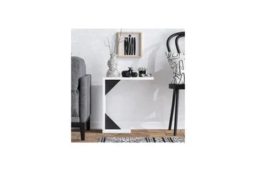 Zoey Sidebord 40 cm - Sort/Hvit - Møbler - Bord - Avlastningsbord & sidobord - Lampebord & sidebord