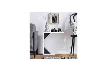 Zoey Sidebord 40 cm - Sort/Hvit - Møbler - Bord - Avlastningsbord & sidobord - Lampebord & sidebord