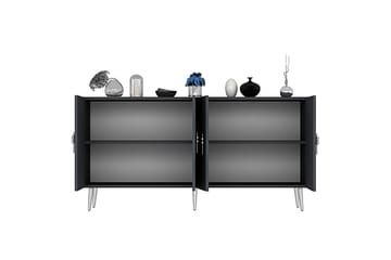 Zoman Konsollbord 150 cm - Sølv/Antrasitt - Møbler - Bord - Avlastningsbord & sidobord - Konsollbord & gangbord