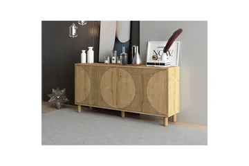 Zyric Konsollbord 150 cm - Eik - Møbler - Bord - Avlastningsbord & sidobord - Konsollbord & gangbord