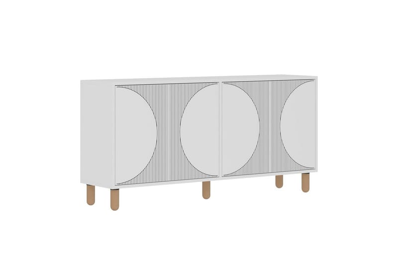 Zyric Konsollbord 150 cm - Hvit - Møbler - Bord - Avlastningsbord & sidobord - Konsollbord & gangbord