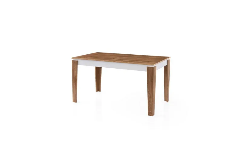 Azoula Spisebord 140 cm Rektangulær, Valnøtt/Hvit