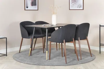 Balisa spisegruppe 120 cm + 4 Kullersbro-spisestoler - Møbler - Bord - Spisegruppe