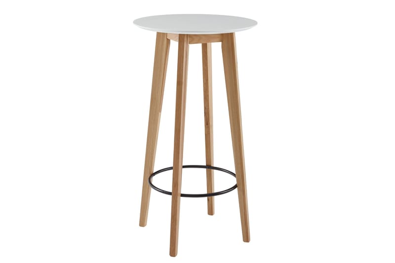Barbord & ståbord Wohnling Natur, Vit