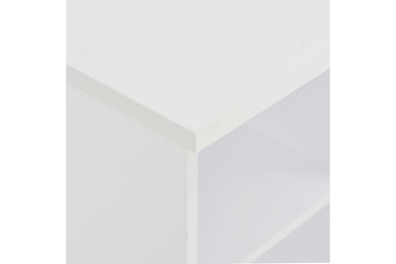 Barbord hvit 60x60x110 cm - Hvit - Barbord & ståbord