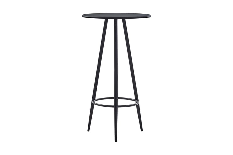 Barbord svart 60x107,5 cm MDF - Barbord & ståbord