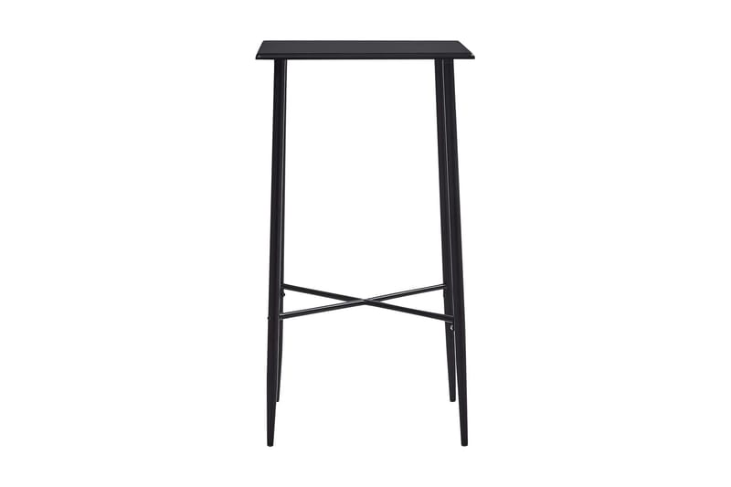 Barbord svart 60x60x111 cm MDF - Barbord & ståbord