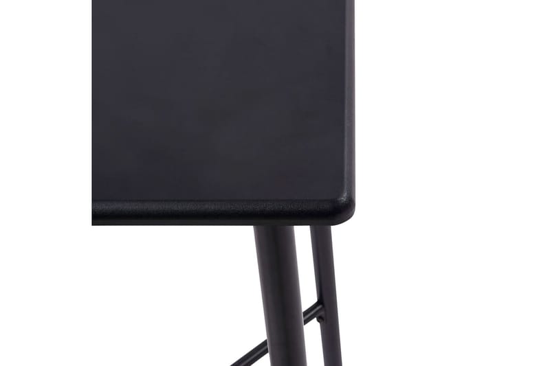 Barbord svart 60x60x111 cm MDF - Svart - Barbord & ståbord