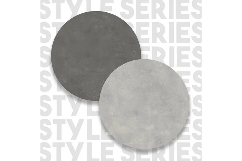 Zambasa Barbord 120 cm - Grå/Natur - Møbler - Bord - Barbord & ståbord