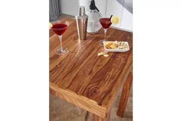 Bartabell Wohnling Stabil heltre Sheesham 80 x 80 x 110 cm - Møbler - Bord - Barbord & ståbord