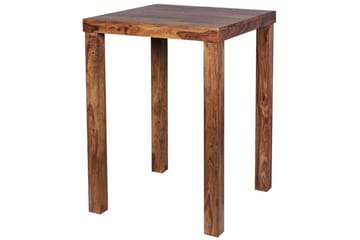 Bartabell Wohnling Stabil heltre Sheesham 80 x 80 x 110 cm - Møbler - Bord - Barbord & ståbord