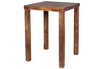 Bartabell Wohnling Stabil heltre Sheesham 80 x 80 x 110 cm - Møbler - Bord - Barbord & ståbord