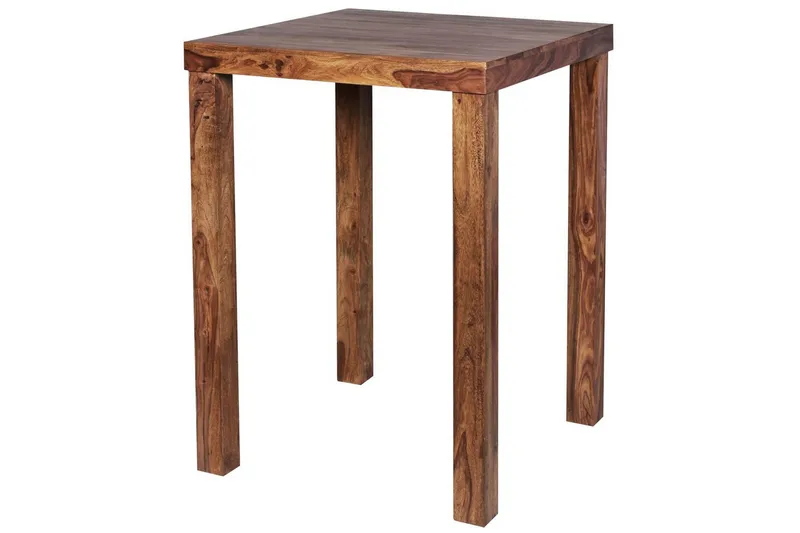 Bartabell Wohnling Stabil heltre Sheesham 80 x 80 x 110 cm