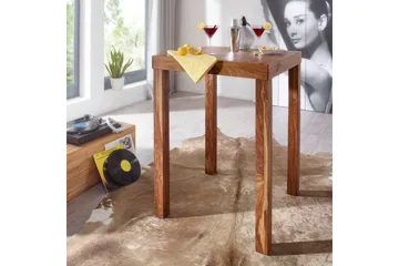 Bartabell Wohnling Stabil heltre Sheesham 80 x 80 x 110 cm - Møbler - Bord - Barbord & ståbord