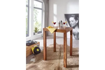 Bartabell Wohnling Stabil heltre Sheesham 80 x 80 x 110 cm - Møbler - Bord - Barbord & ståbord