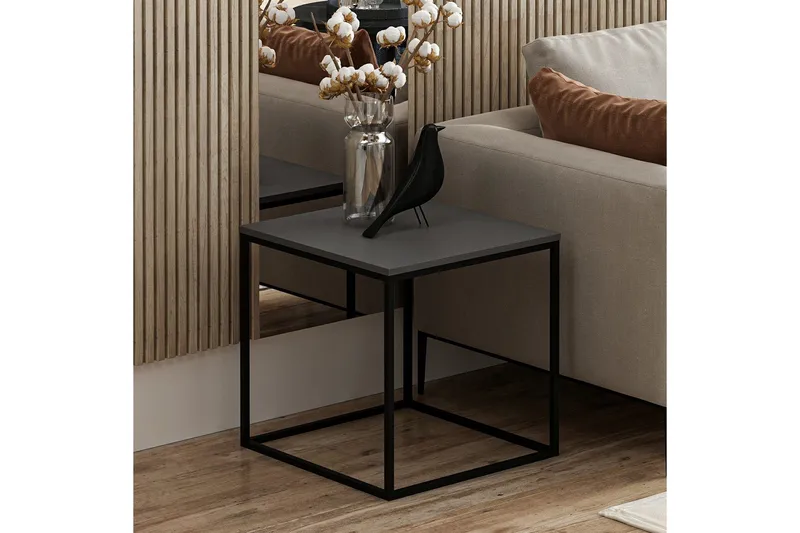 Basak Sofabord 52 cm - Antrasitt - Møbler - Bord - Sofabord & salongbord