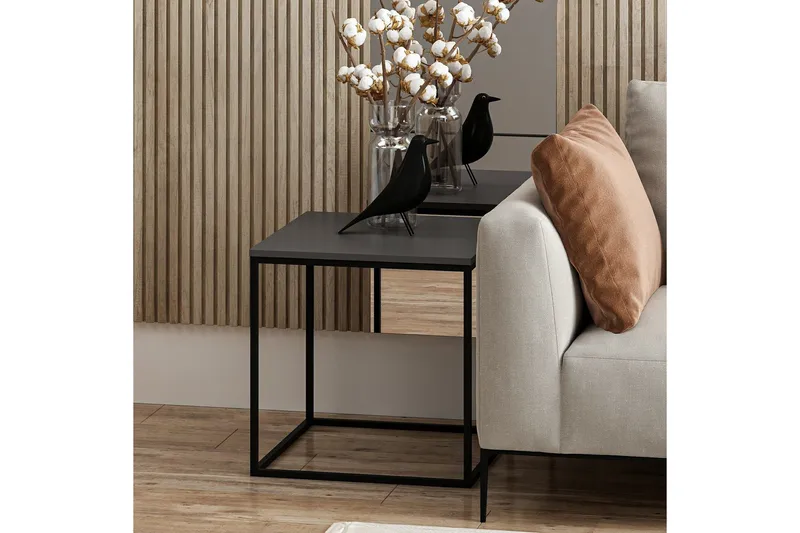 Basak Sofabord 52 cm - Antrasitt - Møbler - Bord - Sofabord & salongbord