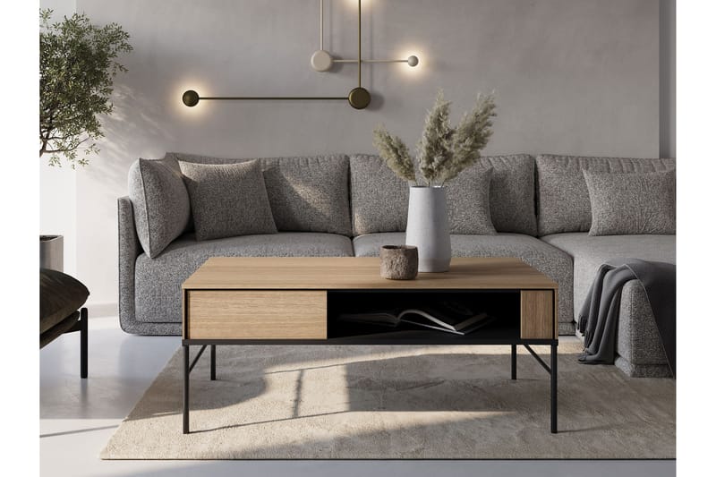 Basici Sofabord 110 cm - Brun - Møbler - Bord - Sofabord & salongbord