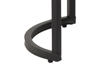 Belgrat Sofabord 70 cm - Svart - Møbler - Bord - Sofabord & salongbord