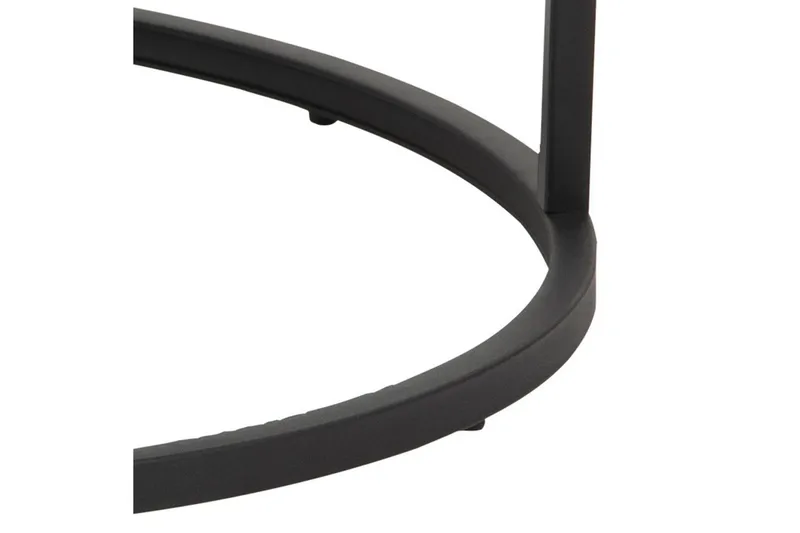 Belgrat Sofabord 70 cm - Svart - Møbler - Bord - Sofabord & salongbord