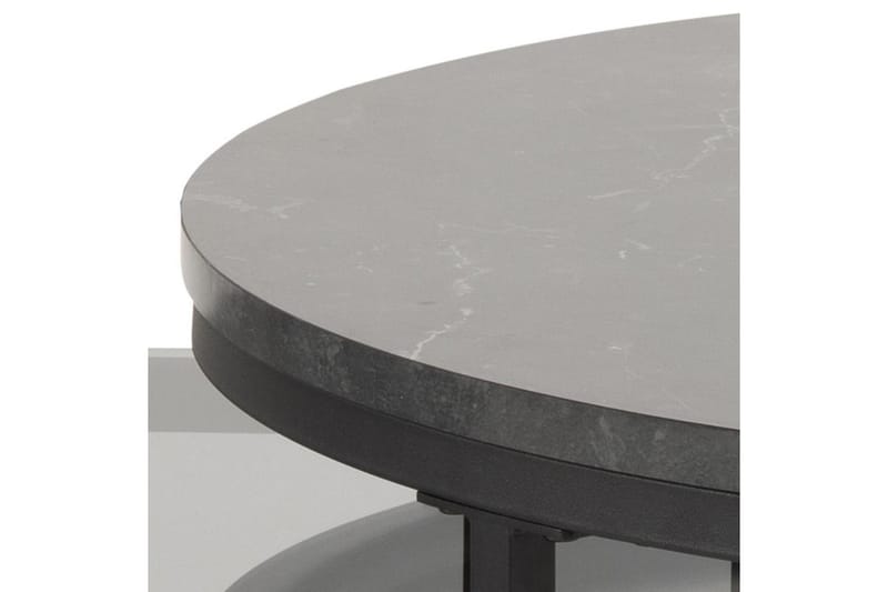 Belgrat Sofabord 70 cm - Svart - Møbler - Bord - Sofabord & salongbord