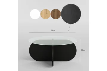 Bengul Sofabord 70 cm - Svart - Møbler - Bord - Sofabord & salongbord